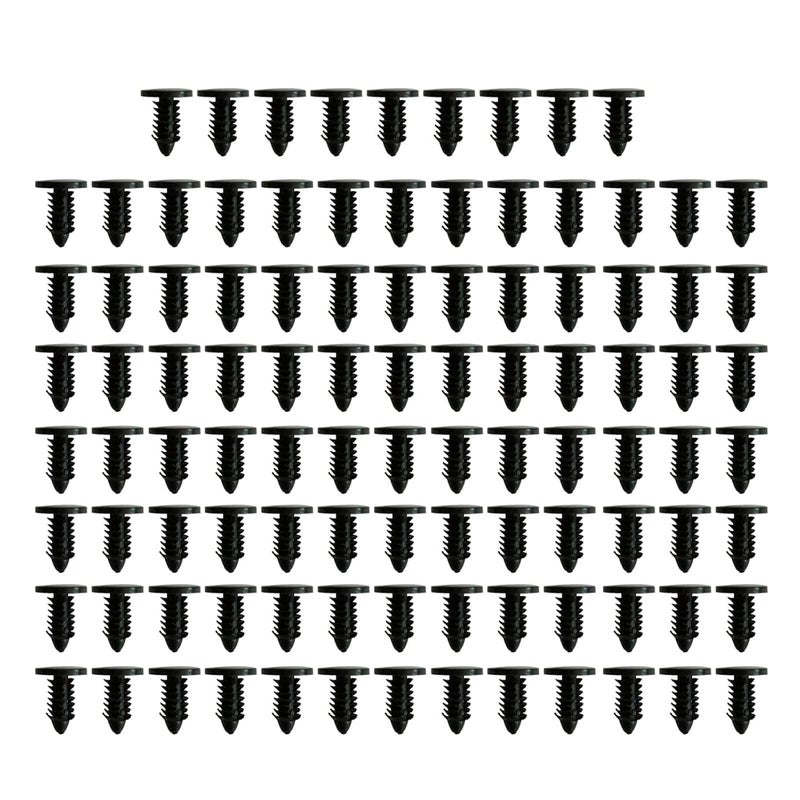 LAMDNL 100 Pcs Tree-shape Rivets Push Pins Rivet Honeycomb Lasers Bed Retaining Pins Fasteners Hole Hood Pressure Pins Rivets Fasteners Push Pins - Image 5